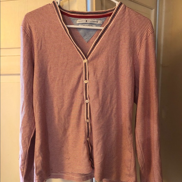 Tommy hillfiger button up cardigan.